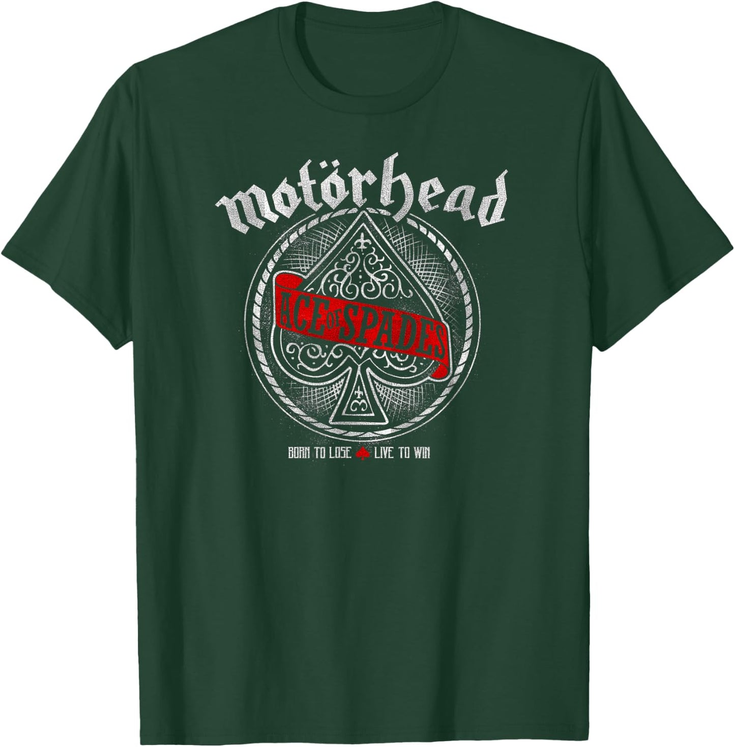 Motörhead - Ace of Spades Red Sash T-Shirt - T-Shirt | Forest