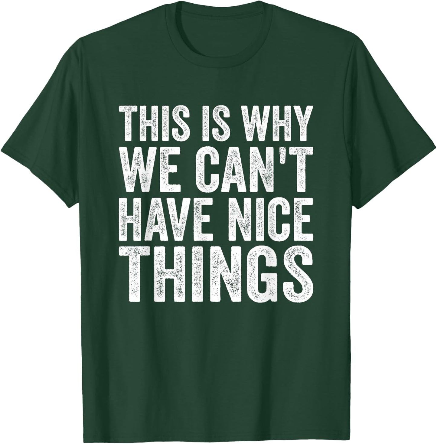 This Is Why We Can't Have Nice Things T-Shirt - T-Shirt | Forest