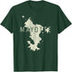 Mayotte Map Word Art - Distressed French Island Souvenir T-Shirt - T-Shirt | Forest