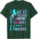 We Go Together Like Unicorns And Fairies Girl Tie Dye Bestie T-Shirt - T-Shirt | Forest