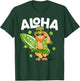 Aloha Hawaii Surfing Leprechaun St Patrick's Day Hawaiian T-Shirt - T-Shirt | Forest