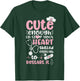 Cute Enough To Stop Your Heart Skilled Enough To Restart It T-Shirt - T-Shirt | Forest