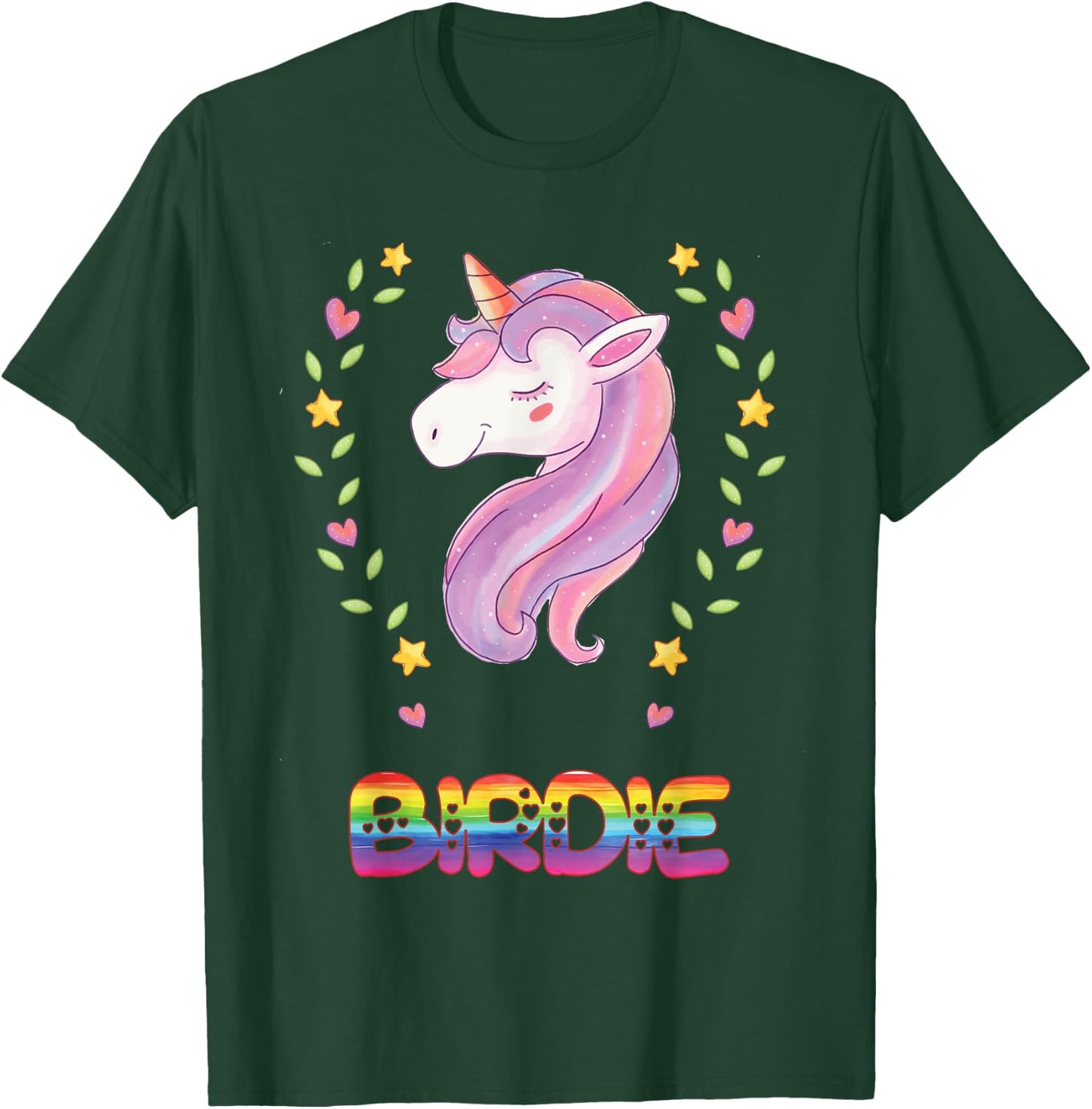 Birdie Name T-Shirt - T-Shirt | Forest