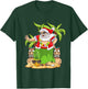 Hawaiian Christmas Mele Kalikimaka Hula Dance Santa Claus T-Shirt - T-Shirt | Forest