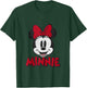 Disney Mickey and Friends Minnie Mouse Vintage Portrait T-Shirt - T-Shirt | Forest