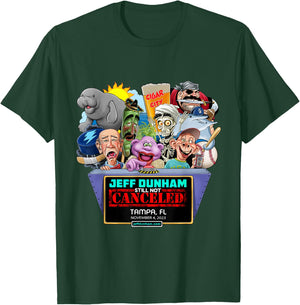Jeff Dunham -Adults Black Small Classic Fit Short Sleeve T-Shirt - T-Shirt | Forest