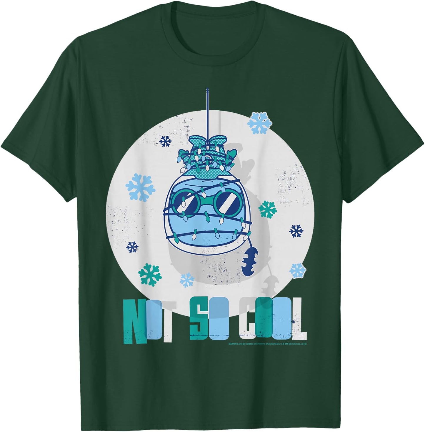DC Comics Mr. Freeze Not So Cool Christmas T-Shirt - T-Shirt | Forest