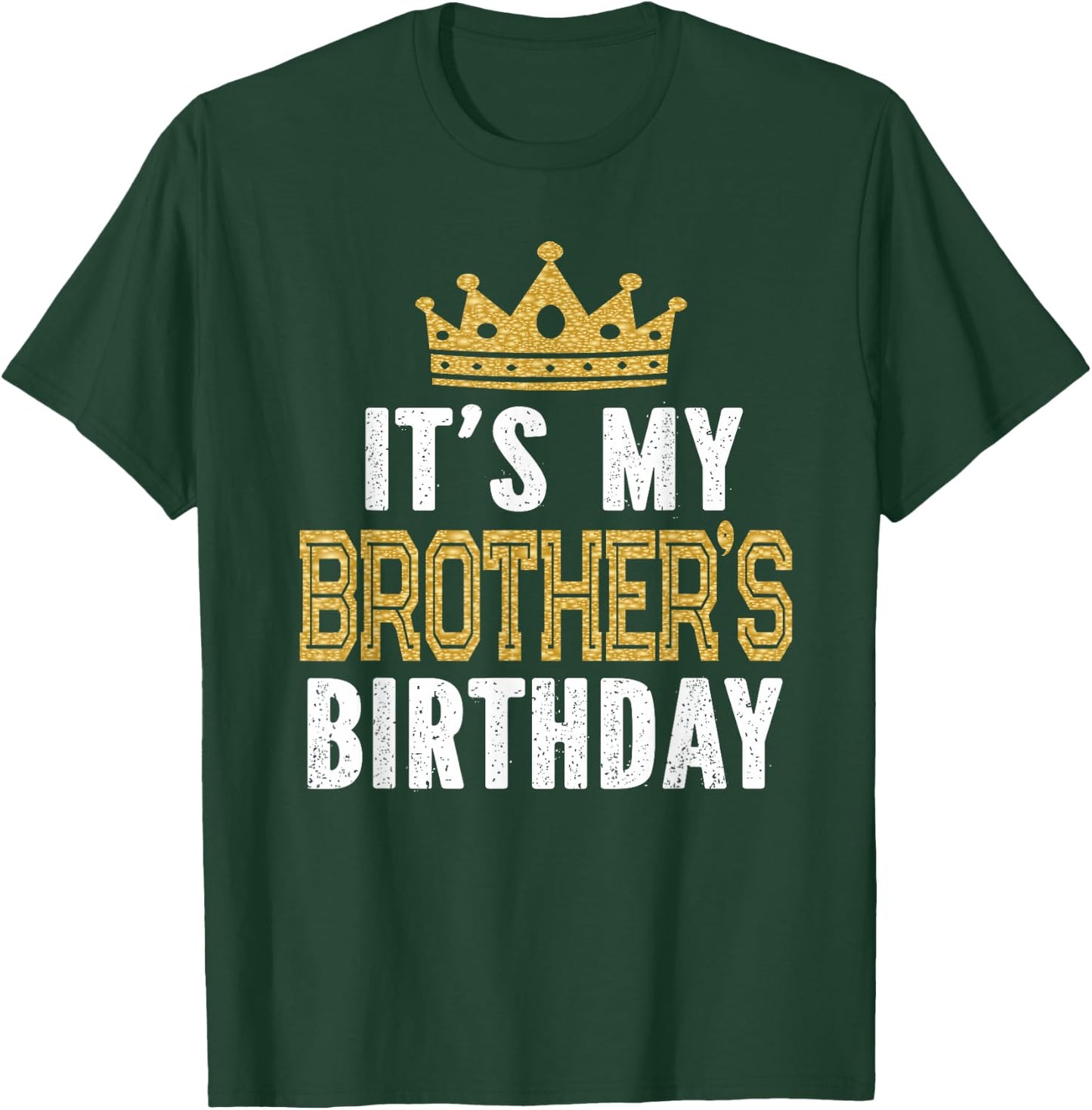 It's My Brother's Birthday Party Family Matching T-Shirt - T-Shirt | Forest