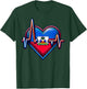Haitian Flag Day Love Haiti Haitian Haitian Roots Haiti Flag T-Shirt - T-Shirt | Forest