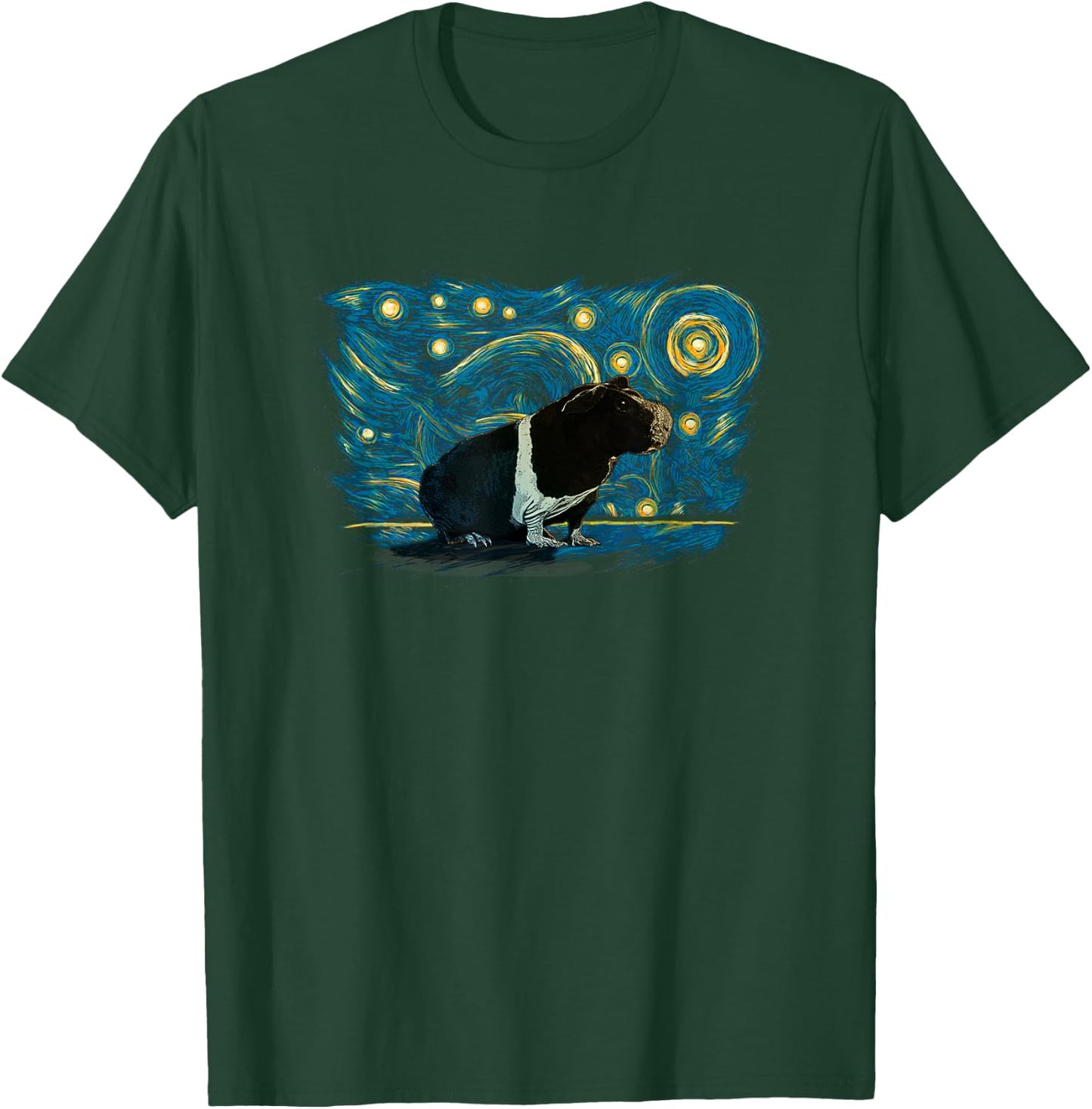 Retro Vintage Style Skinny Pig T-Shirt - T-Shirt | Forest