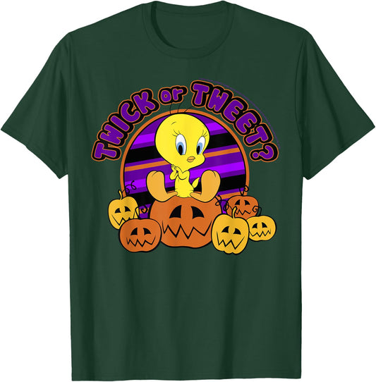 Looney Tunes Halloween Tweety Bird Twick Or Tweet T-Shirt - T-Shirt | Forest