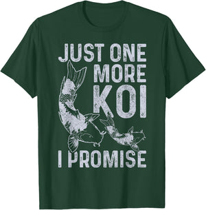 Koi Carp Funny - Nishikigoi Japan Pond Japanese Fish Gift T-Shirt - T-Shirt | Forest