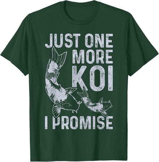 Koi Carp Funny - Nishikigoi Japan Pond Japanese Fish Gift T-Shirt - T-Shirt | Forest