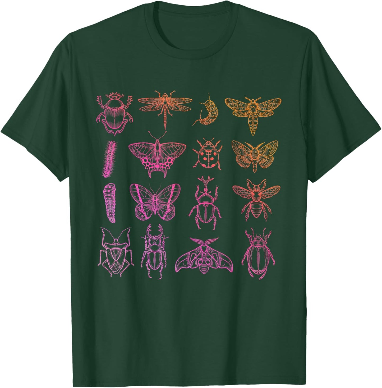 Insect Collector Bugs Entomology Bugs Beetle Biology Bug T-Shirt - T-Shirt | Forest
