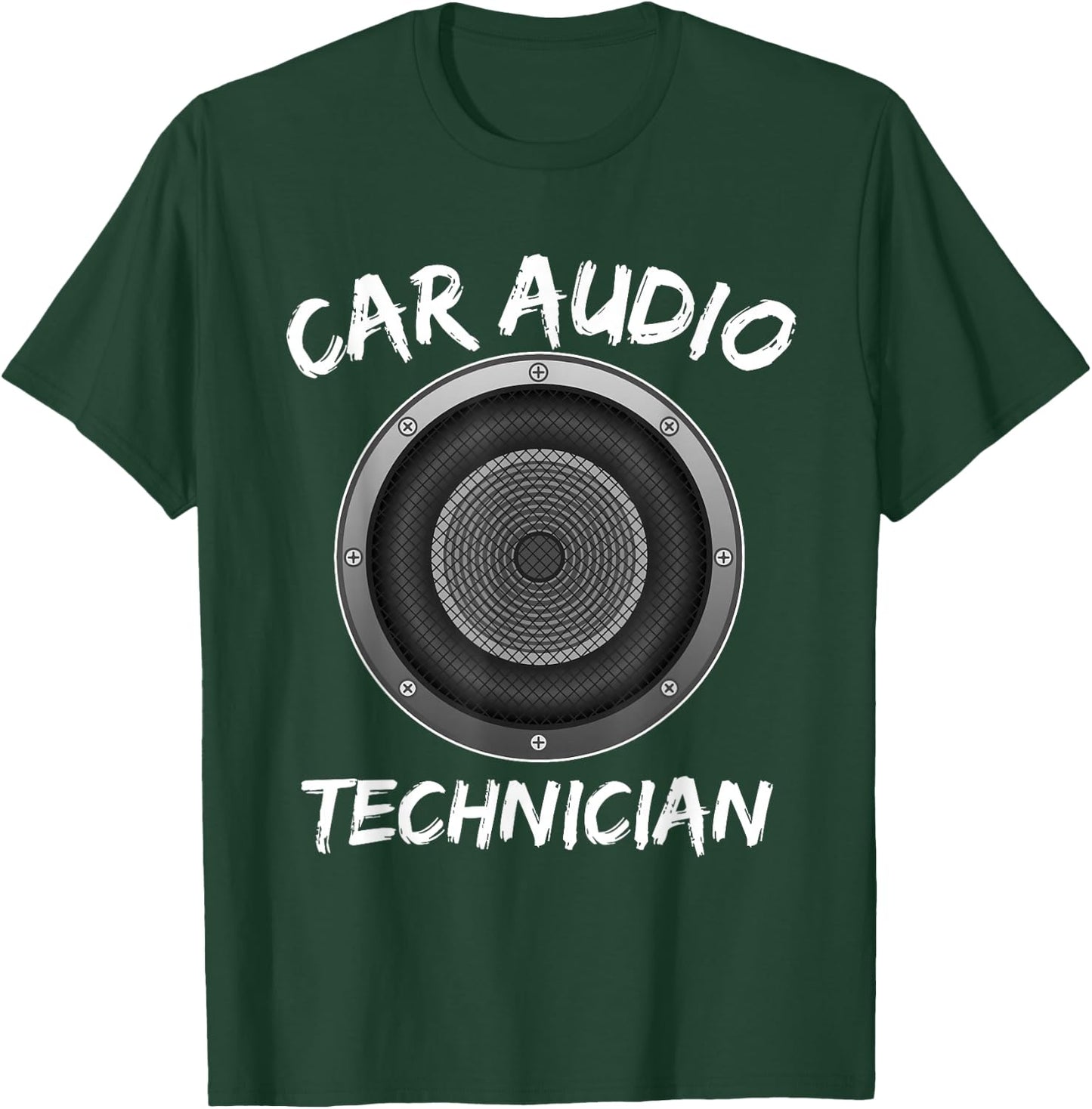Cool Car Audio Technician Installer Subwoofer Gift T-Shirt - T-Shirt | Forest