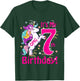 OMG It's My 7th Birthday Girls Unicorn (7 years old) outfit T-Shirt - T-Shirt | Forest