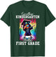 Goodbye Kindergarten Hello 1st Grade Graduate Black Girl T-Shirt - T-Shirt | Forest