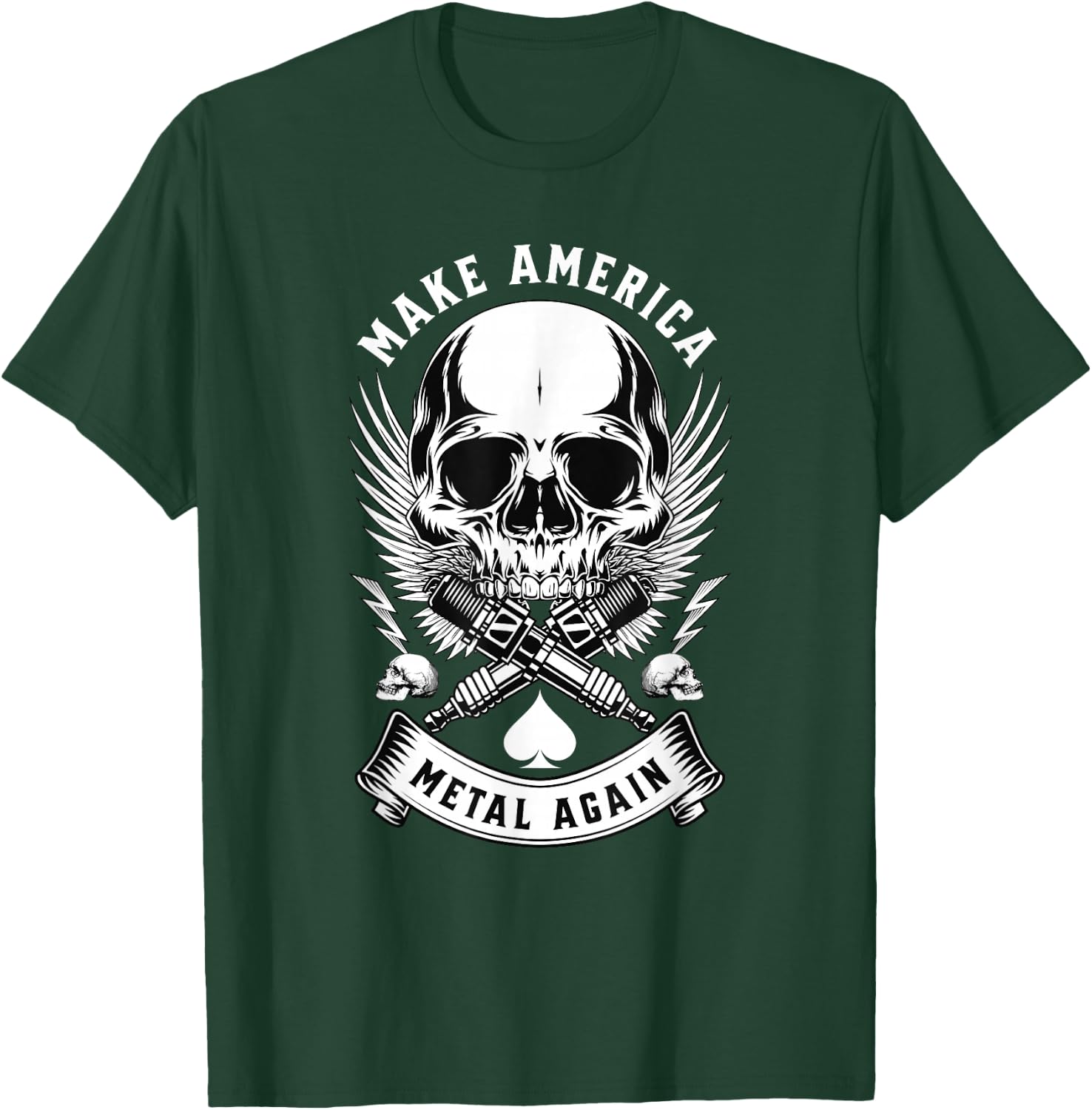 Make America Metal Again Heavy Metal T-Shirt - T-Shirt | Forest