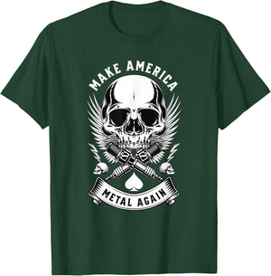 Make America Metal Again Heavy Metal T-Shirt - T-Shirt | Forest