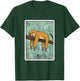 La Pereza Lottery Gift The Sloth Card Mexican Lottery Bingo T-Shirt - T-Shirt | Forest