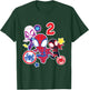 Marvel Spidey and His Amazing Friends 2 Year Old Birthday T-Shirt - T-Shirt | Forest