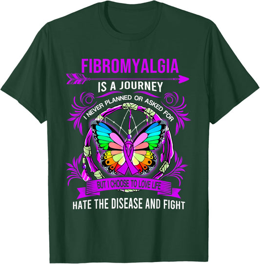 Fibromyalgia is a journey I never planed T-Shirt - T-Shirt | Forest