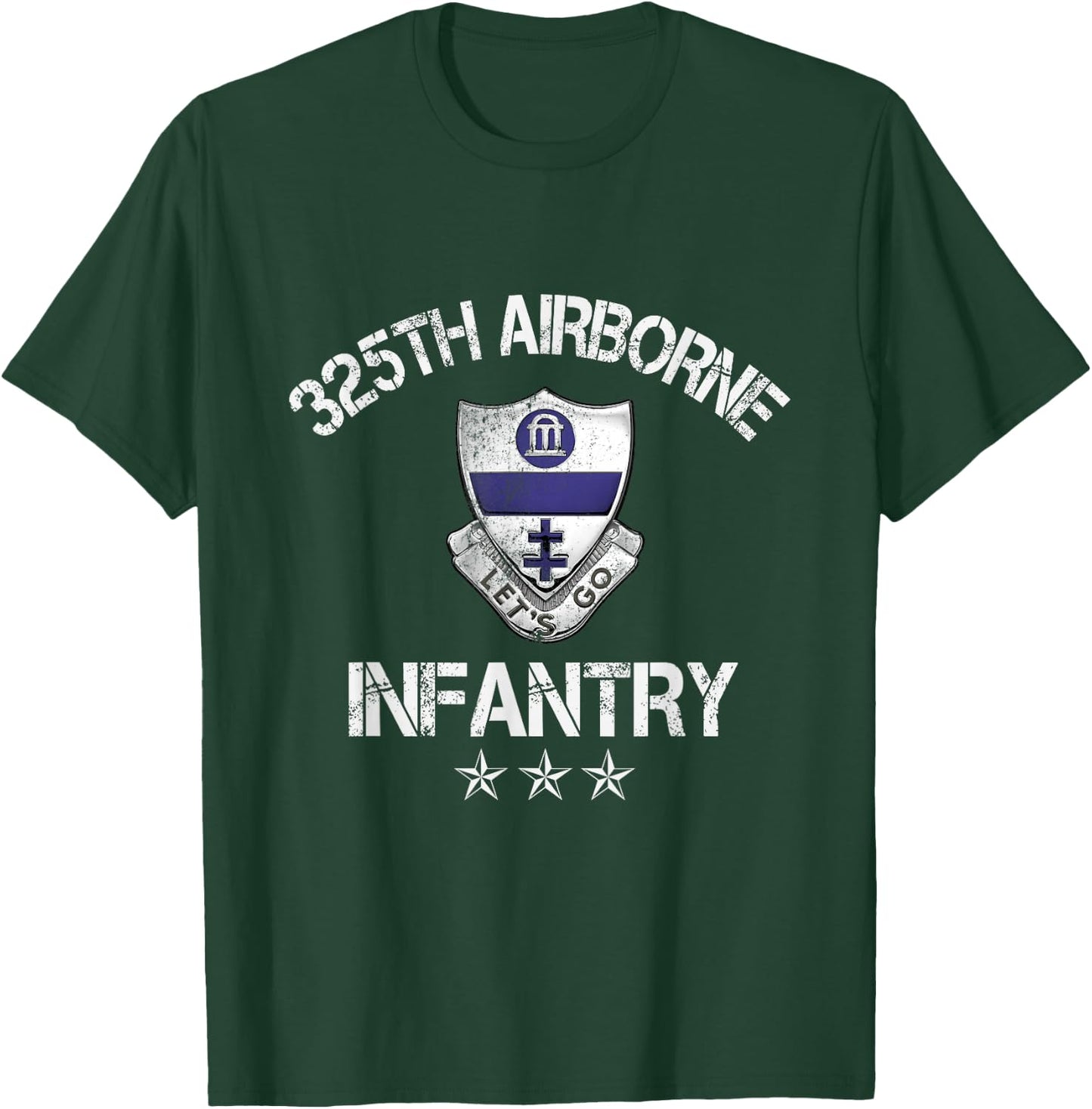 325th Airborne Infantry Regiment Veteran Independence Gift T-Shirt - T-Shirt | Forest