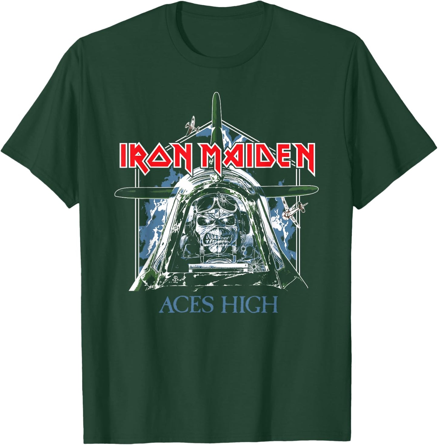 Iron Maiden - Aces High T-Shirt - T-Shirt | Forest