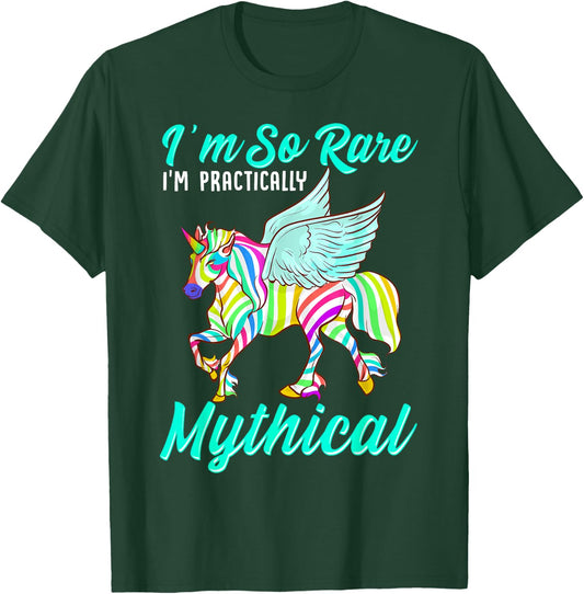 Rare Disease Zebra Unicorn Zebra Ribbon T-Shirt - T-Shirt | Forest