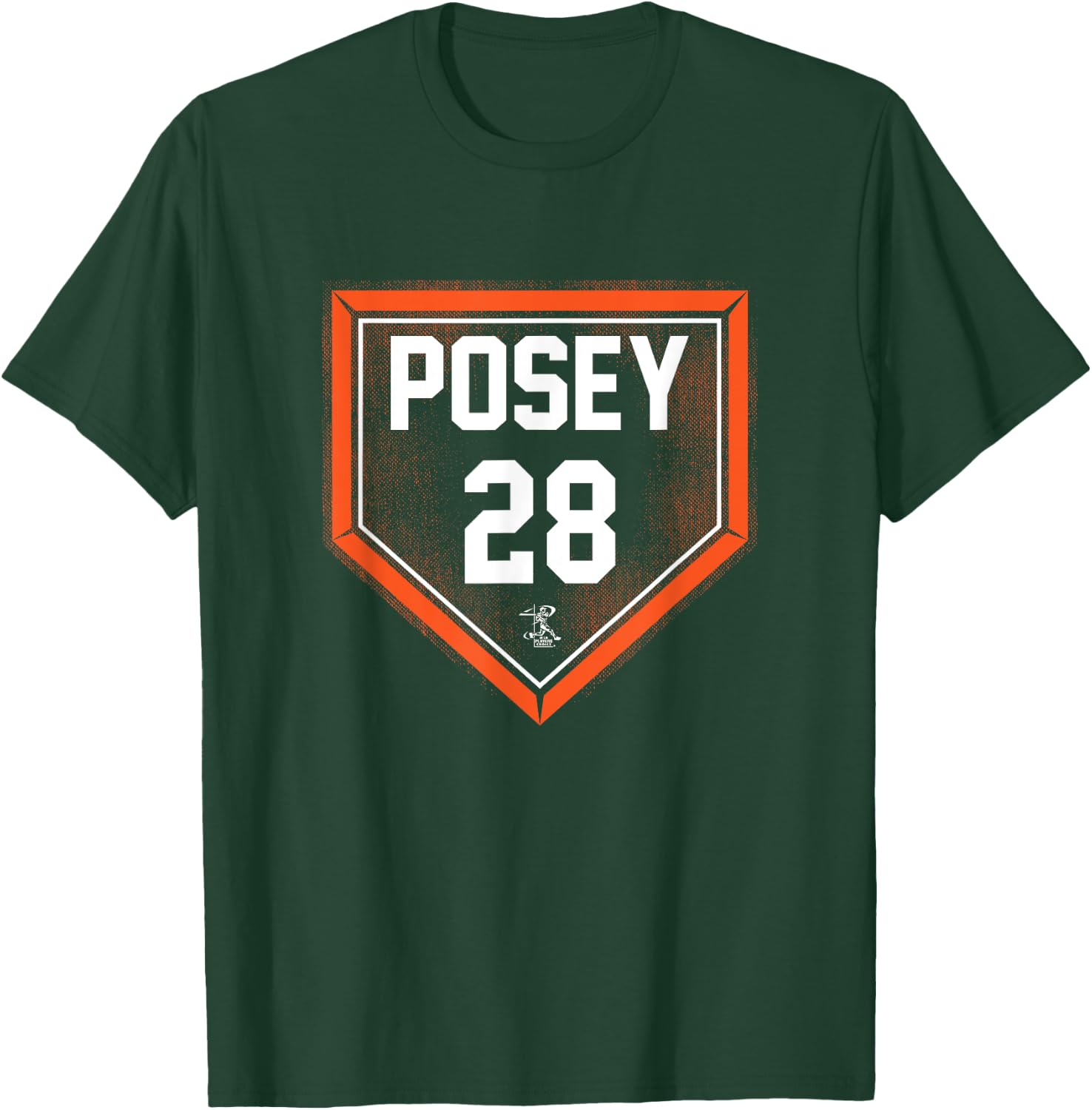 Buster Posey Home Plate Gameday T-Shirt - T-Shirt | Forest