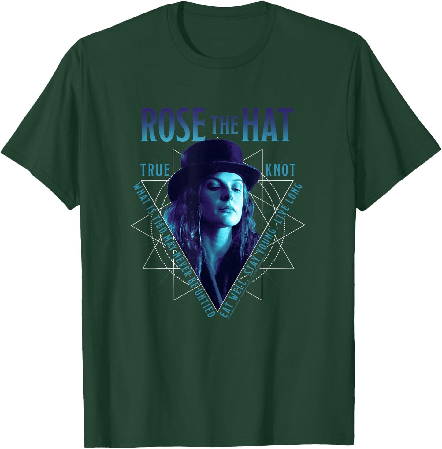 Doctor Sleep Rose The Hat True Knot Triangle T-Shirt - T-Shirt | Forest