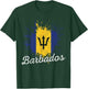 Barbados Flag Barbadian Bajan Pride Gift T-Shirt - T-Shirt | Forest