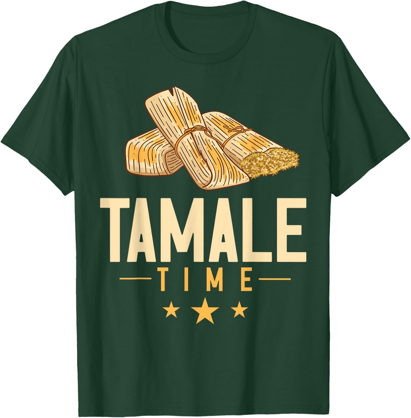 Tamale Mexican Gift Recipe Vegan T-Shirt - T-Shirt | Forest