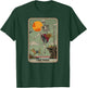 Skeleton Tarot Card The Fool Riding Unicorn Design T-Shirt - T-Shirt | Forest