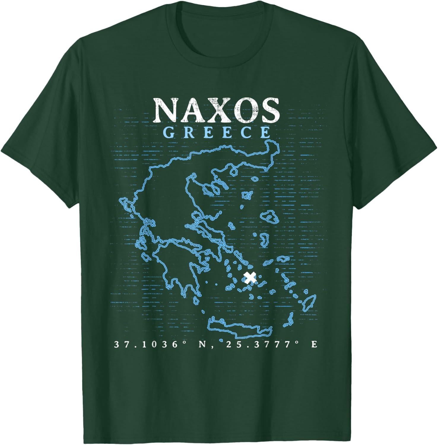 Greece Naxos T-Shirt - T-Shirt | Forest