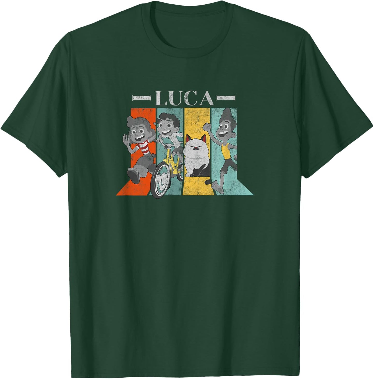 Disney Pixar Luca Character Panels V1 T-Shirt - T-Shirt | Forest