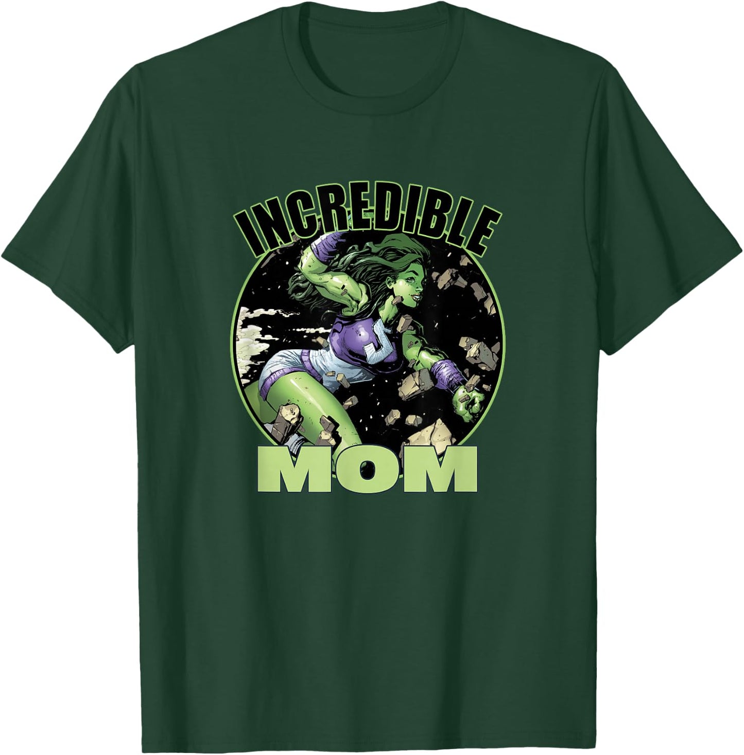 Marvel She-Hulk Mother's Day Incredible Mom Chest Portrait T-Shirt - T-Shirt | Forest