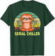 Serial Chiller Sloth Yoga Retro Vintage T-Shirt - T-Shirt | Forest