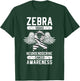 Zebra Squad Neuroendocrine Cancer Awareness Ribbon Carcinoma T-Shirt - T-Shirt | Forest