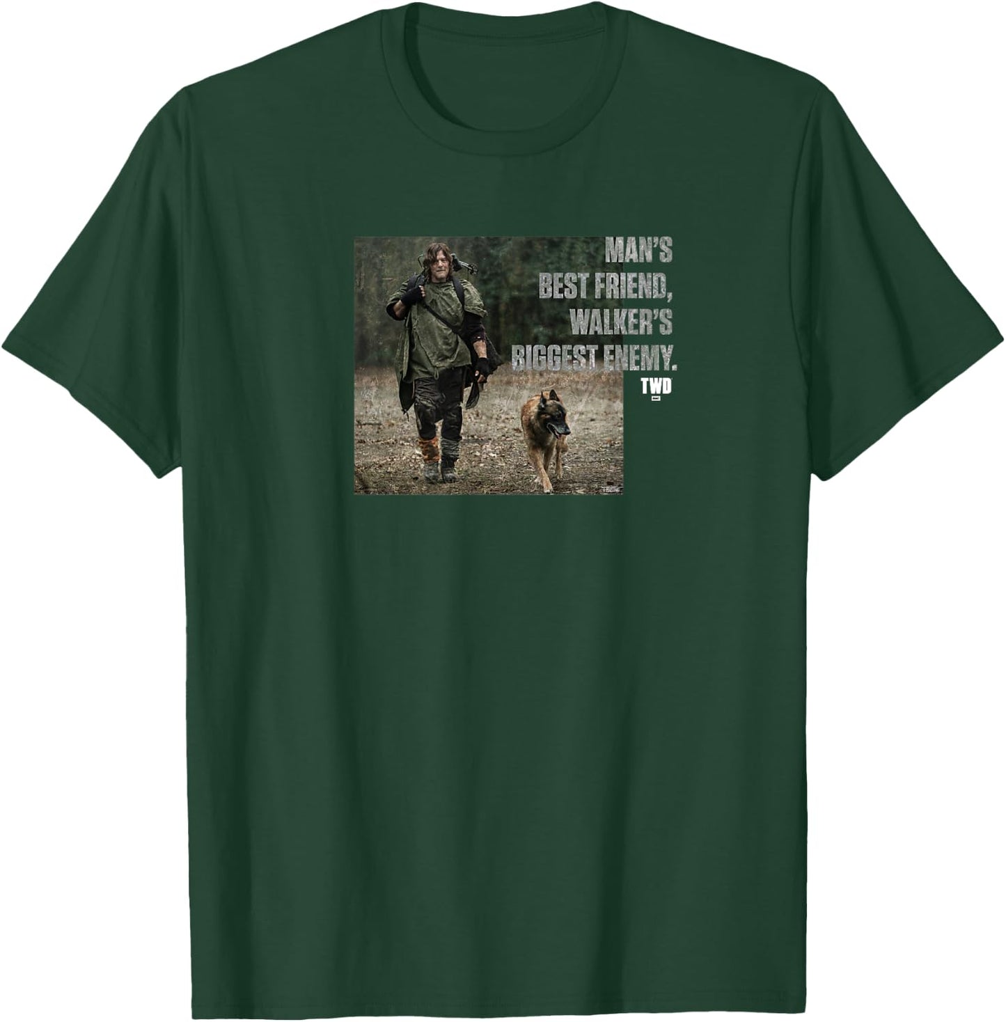 The Walking Dead Man's Best Friend T-Shirt - T-Shirt | Forest