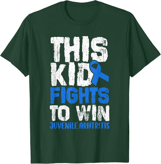Juvenile Arthritis Awareness kids JIA T-Shirt - T-Shirt | Forest