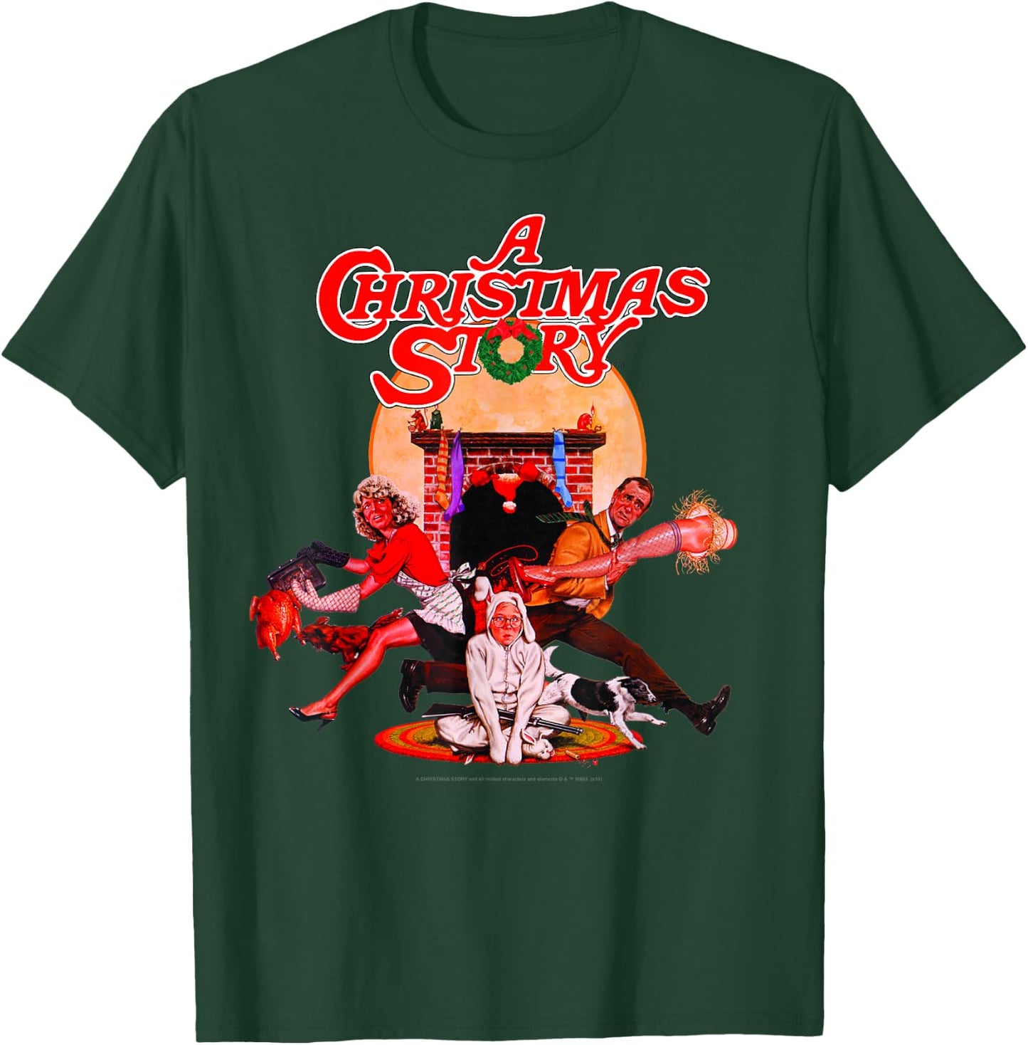 A Christmas Story Group Shot Poster T-Shirt - T-Shirt | Forest