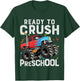 Ready To Crush Preschool Monster Truck First Day of Pre-K T-Shirt - T-Shirt | Forest