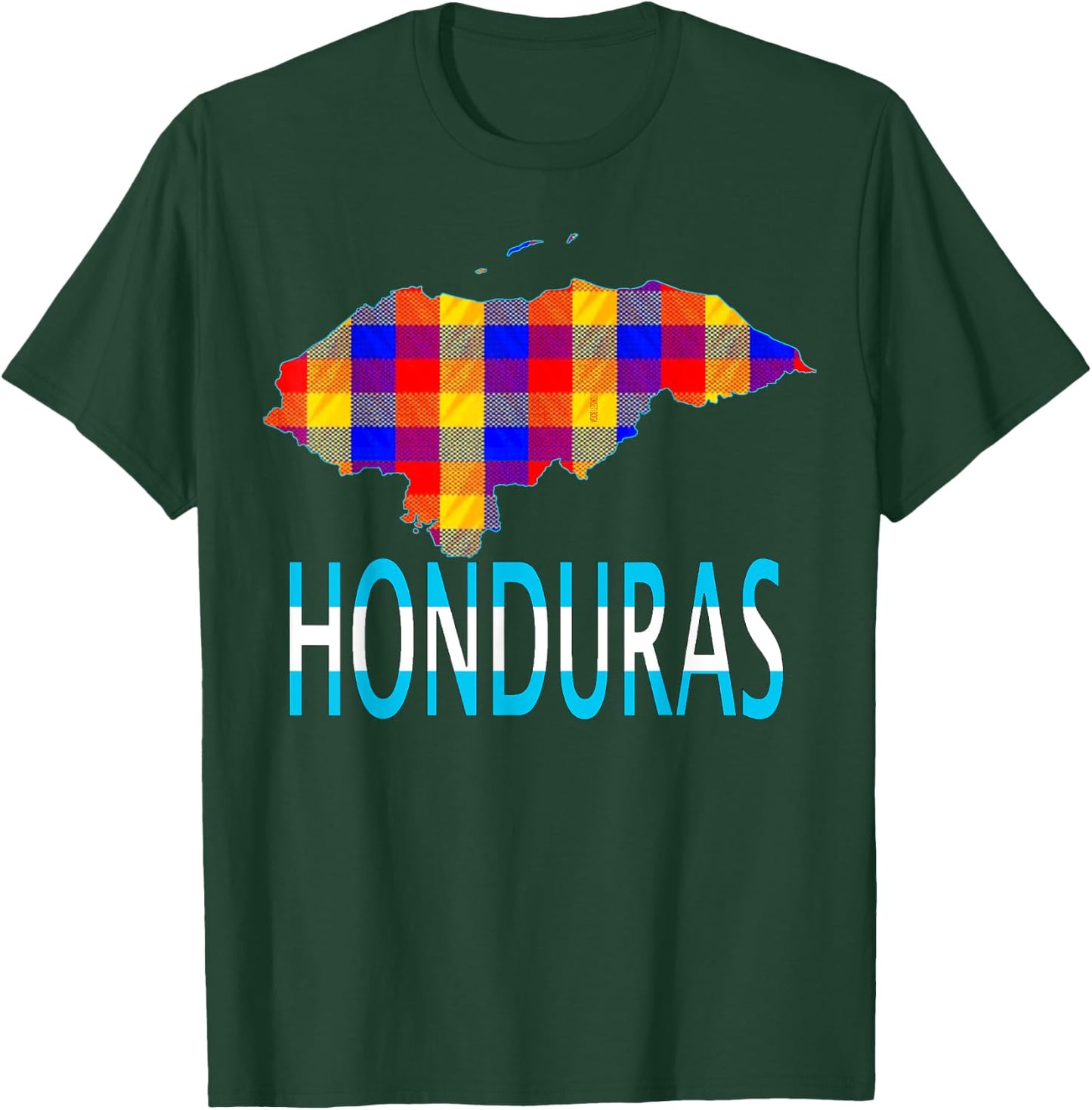 Honduras Motivo Colores Prenda Lenca T-Shirt - T-Shirt | Forest
