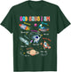 God Says I Am Cute Christian Outer Space Toddler Boys Kids T-Shirt - T-Shirt | Forest