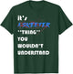 it's A skeeter you wouldn't understand ugly nice T-Shirt - T-Shirt | Forest