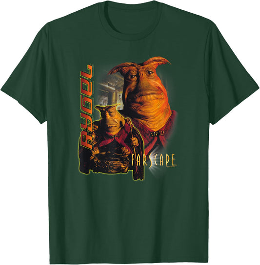 Farscape - Men's Black Small Classic Fit Short Sleeve T-Shirt - T-Shirt | Forest