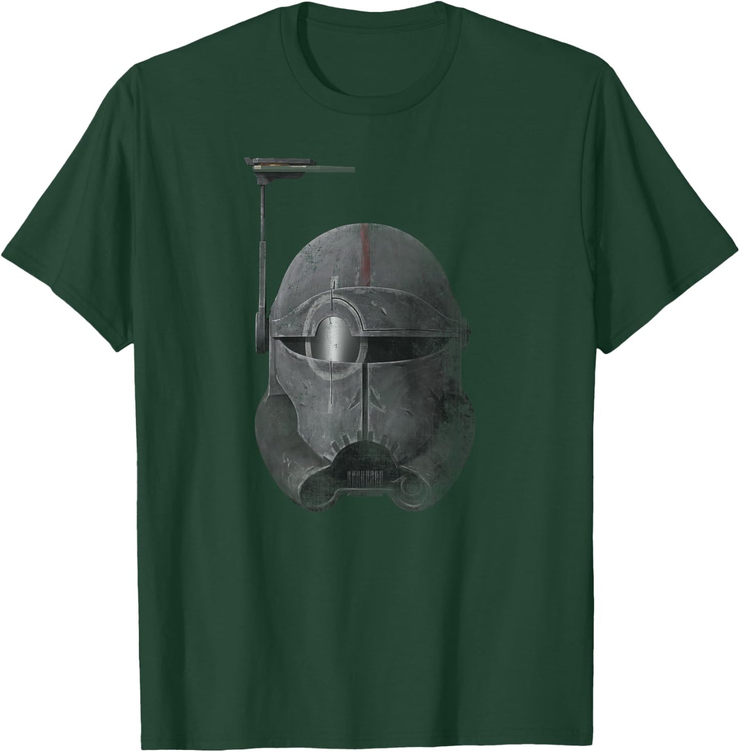 Star Wars The Clone Wars The Bad Batch Crosshair Helmet T-Shirt - T-Shirt | Forest