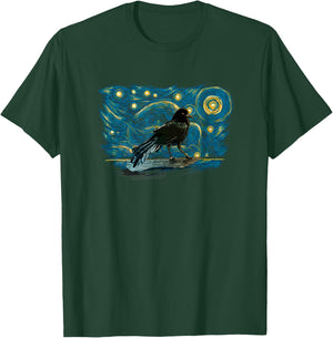 Retro Vintage Style Grackle T-Shirt - T-Shirt | Forest