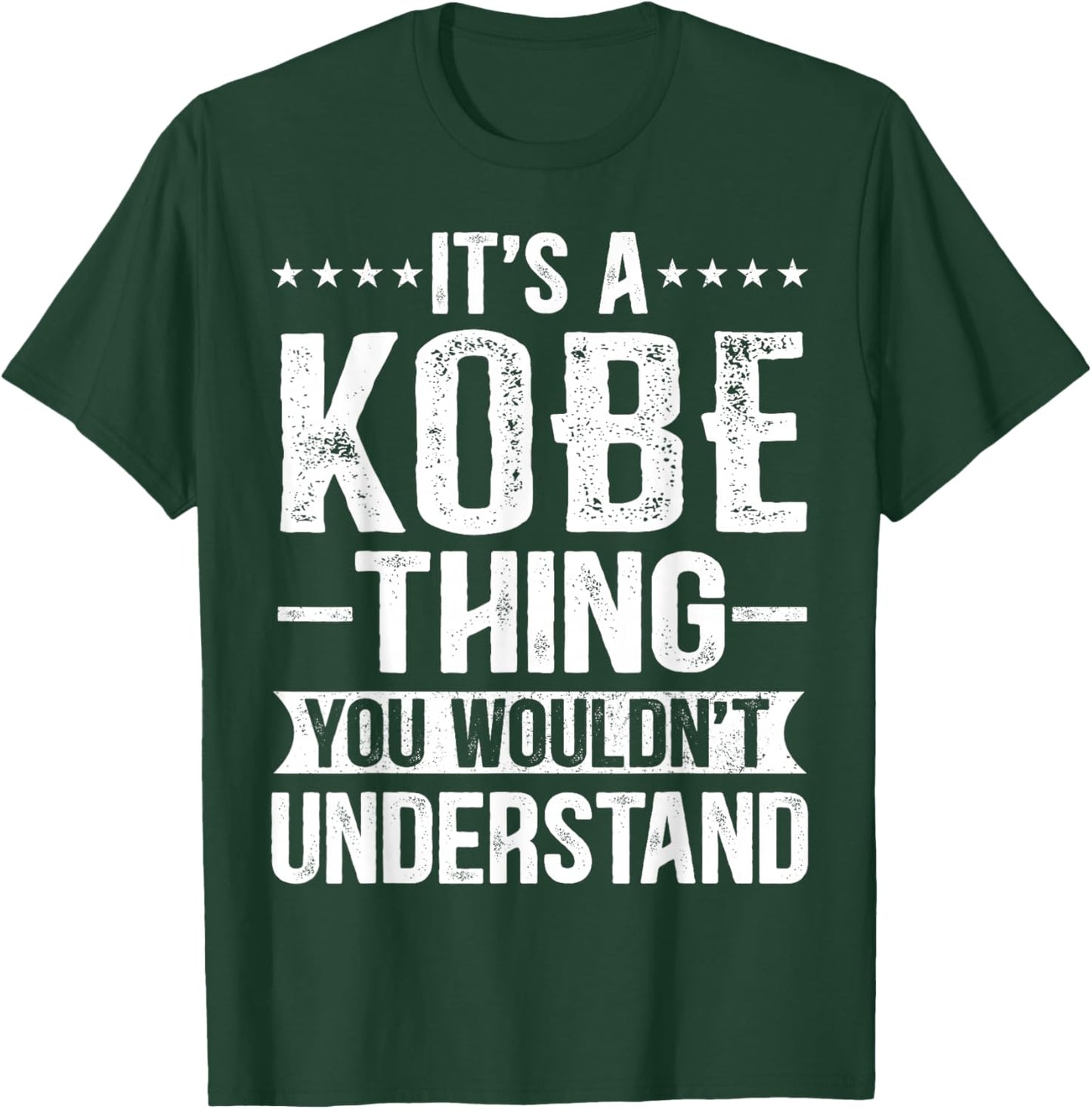 It's A Kobe Thing You Wouldn't Understand Kobe T-Shirt - T-Shirt | Forest
